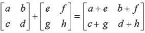 [an example of matrix addition]